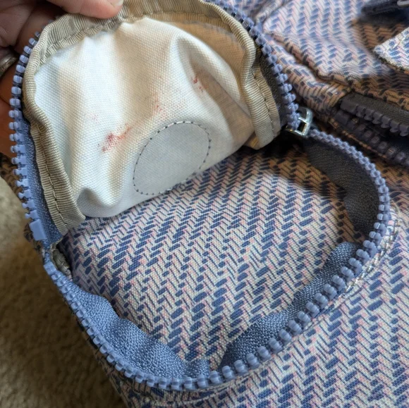 Kipling Live.Light Lovebug Backpack Blue and Pink - Picture 15 of 17